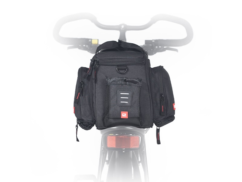 DEMA P2R STOWMAN EXP fekete kerékpáros túratáska