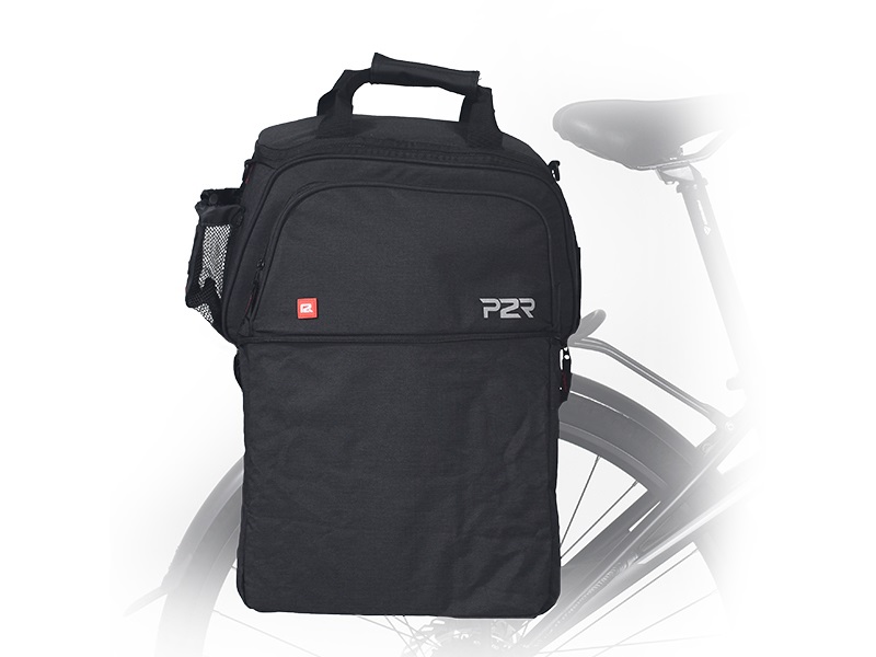 DEMA P2R STOWMAN EXP fekete kerékpáros túratáska