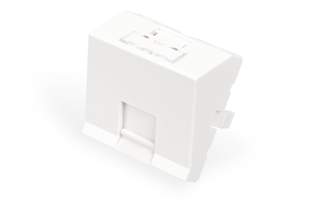 DIGITUS DN-93802-6-SH 45x22,5mm fehér kapcsolókeret és vakdugó