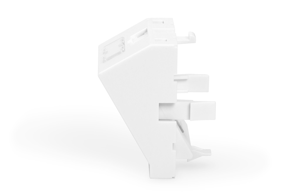 DIGITUS DN-93802-6-SH 45x22,5mm fehér kapcsolókeret és vakdugó