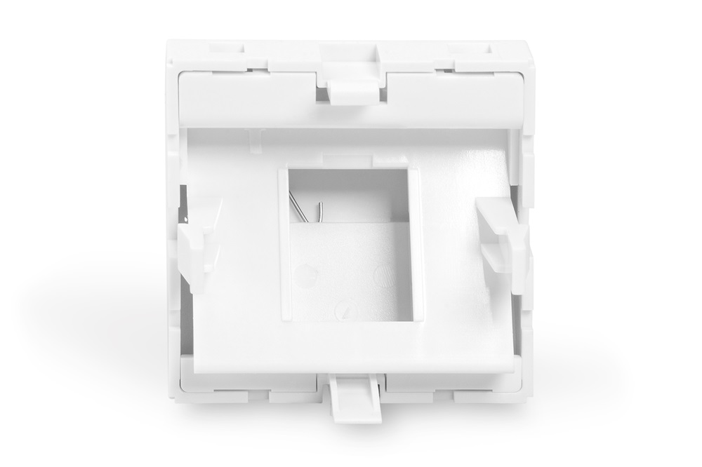 DIGITUS DN-93802-6-SH 45x22,5mm fehér kapcsolókeret és vakdugó