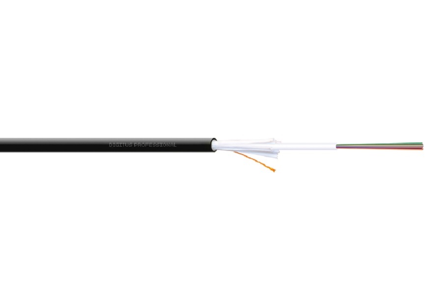 DIGITUS 12 szálas 50/125 multimodusú OM3 loose tube LSZH optikai kábel