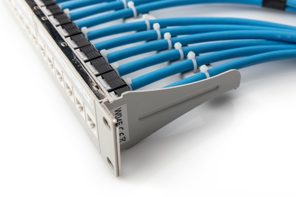DIGITUS 12port 10" 1U szürke moduláris üres Patch Panel