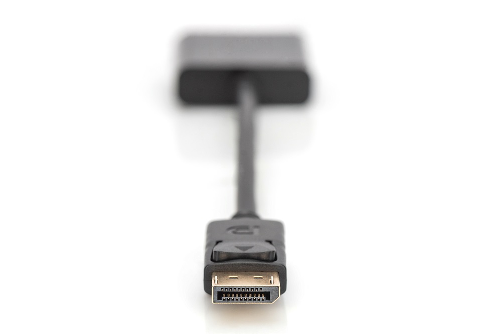 DIGITUS AK-340403-001-S VGA - Display port 0,15m átalakító kábel