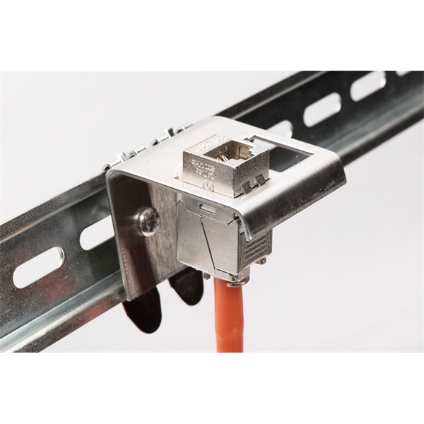 DIGITUS AN-25184 DIN sínes adapter 1x Keystone modulhoz