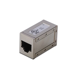 DIGITUS AT-AG 8/8 C6S CAT6 árnyékolt fém 8P8C RJ45 kábeltoldó