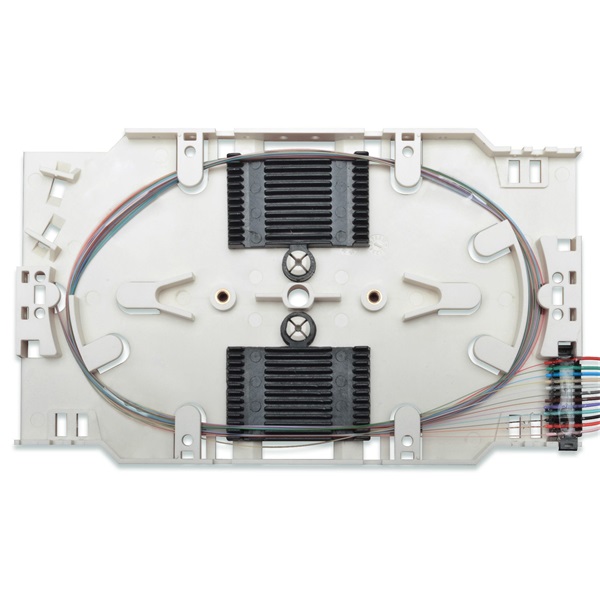 DIGITUS A-96933-02-UPC 12x LC/UPC 9/125 monomódusú OS2 LSOH optikai spiltter kazetta
