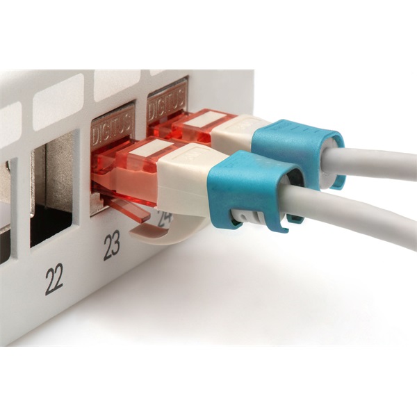 DIGITUS A-CC-B Kék RJ45 clips patch kábelhez 100db/csomag