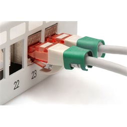 DIGITUS A-CC-G Zöld RJ45 clips patch kábelhez 100db/csomag