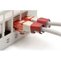 DIGITUS A-CC-R Piros RJ45 clips patch kábelhez 100db/csomag