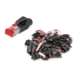 DIGITUS A-MO6-8-8-HRS-10 CAT6 Hirose TM21 árnyékolt 8P8C RJ45 törésgátlós dugó 10db/csomag