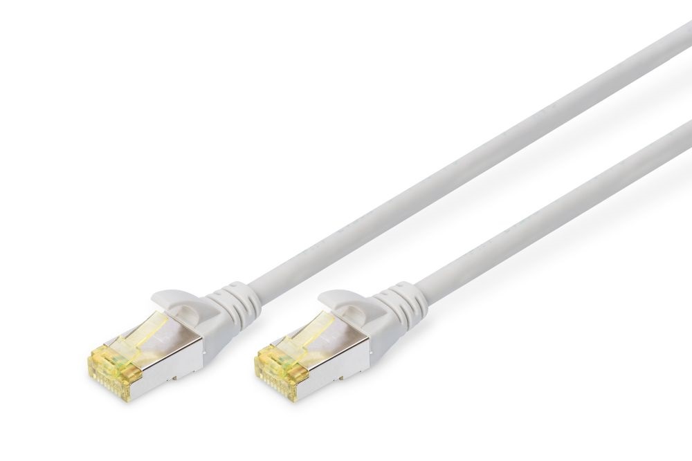 DIGITUS Cat.6A S/FTP LSZH 25m szürke patch kábel