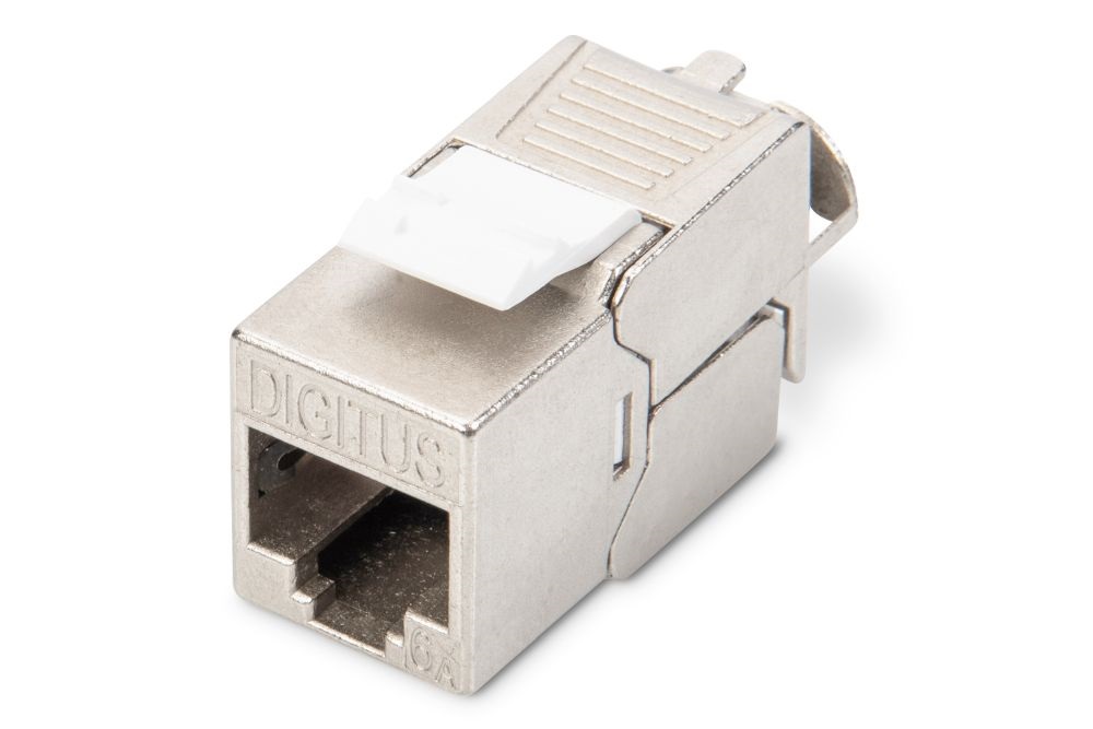 DIGITUS CAT6A árnyékolt szerszám nélkül szerelhető Keystone Jack
