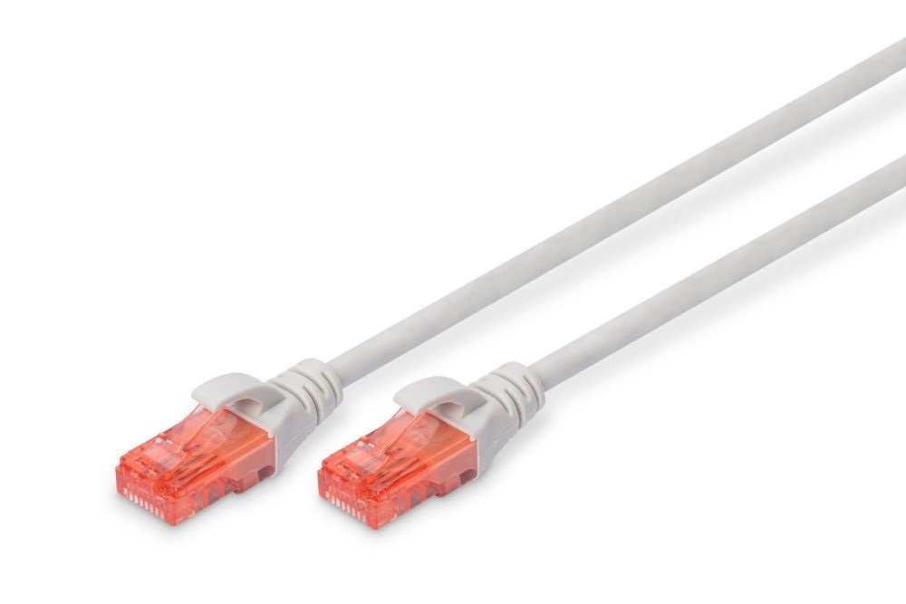 DIGITUS Cat.6 U/UTP LSZH 1,5m szürke patch kábel