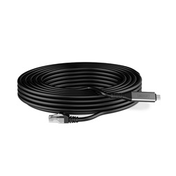 DIGITUS Cat.6A 1GbE RJ45 S/FTP LSZH USB 3.2 Gen1 type-C Ethernet kábel 10m