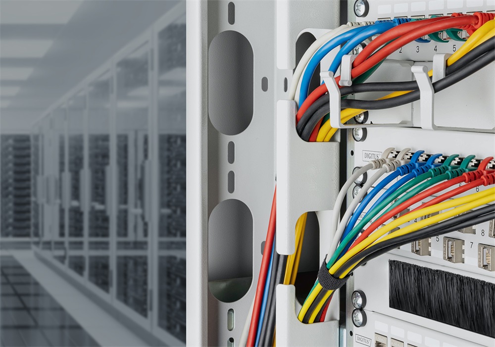 DIGITUS Cat.6A F/FTP LSZH 2m szürke slim patch kábel