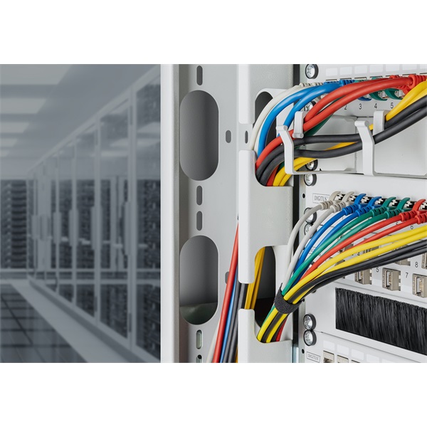 DIGITUS Cat.6A F/FTP LSZH 5m kék slim patch kábel
