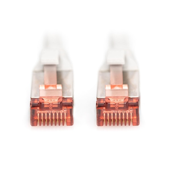 DIGITUS Cat.6 S/FTP LSZH 1,5m szürke patch kábel