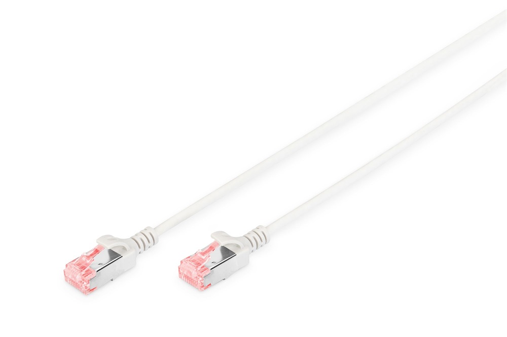 DIGITUS Cat.6 U/FTP LSZH 10m szürke slim patch kábel