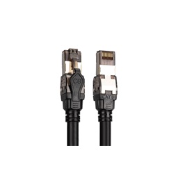DIGITUS Cat.8.1 S/FTP LSZH 5m fekete patch kábel