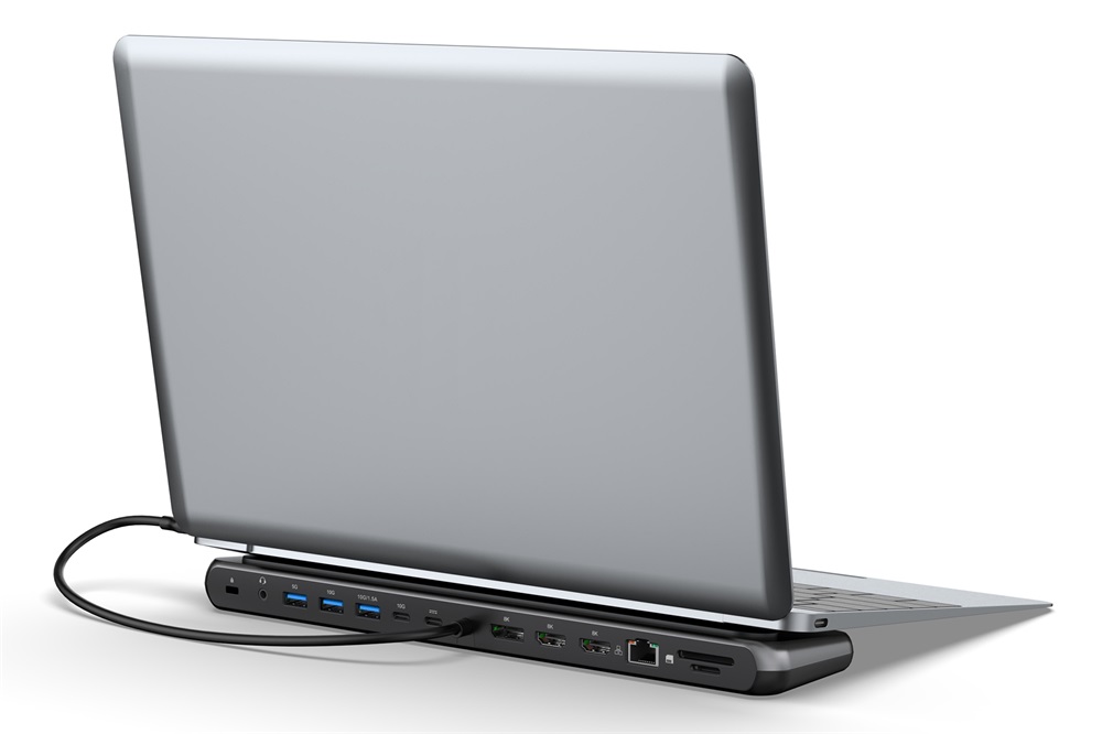 DIGITUS DA-70919 USB-C 12 portos univerzális notebook dokkoló állomás