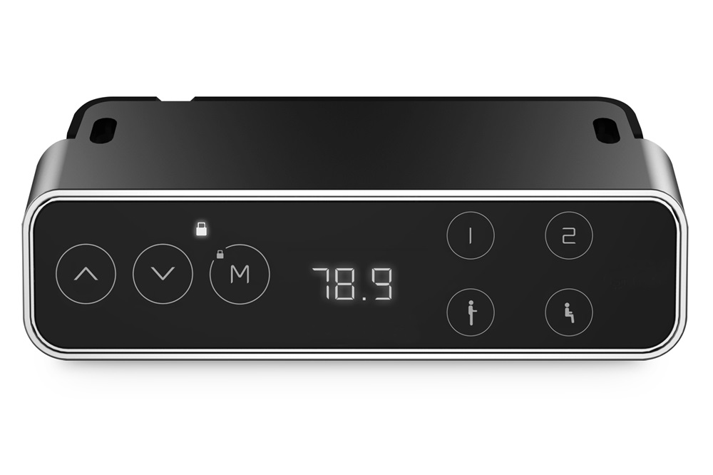 DIGITUS DA-90435 Elektromosan állítható magasságú szürke asztalkeret