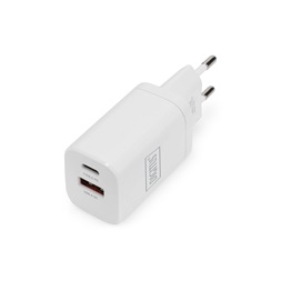 DIGITUS DA-10062 2 port USB Type-A/Type-C 30W töltőadapter