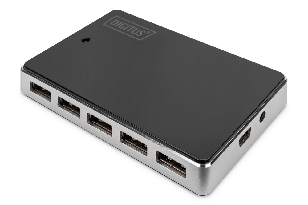 DIGITUS DA-70229 10 portos USB 2.0 HUB
