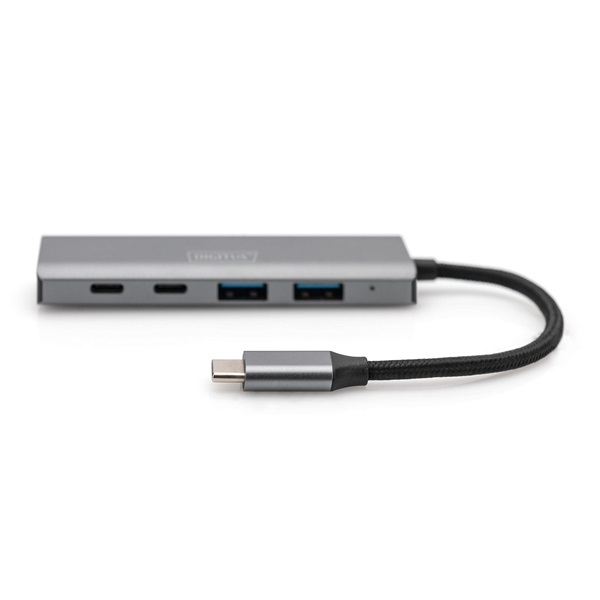 DIGITUS DA-70245 4 portos 2x USB 3.1 2x USB-C 3.1 HUB