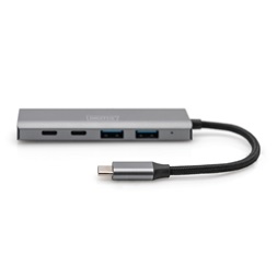 DIGITUS DA-70245 4 portos 2x USB 3.1 2x USB-C 3.1 HUB
