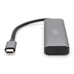 DIGITUS DA-70245 4 portos 2x USB 3.1 2x USB-C 3.1 HUB