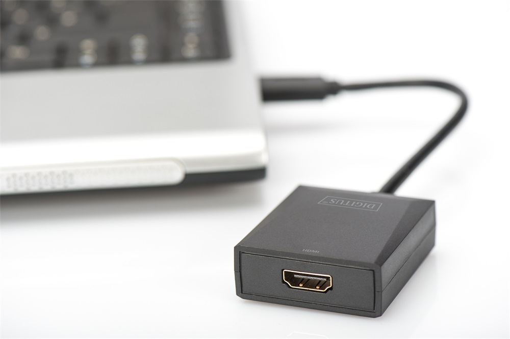 DIGITUS DA-70841 1080p USB HDMI video digitalizáló adapter fekete