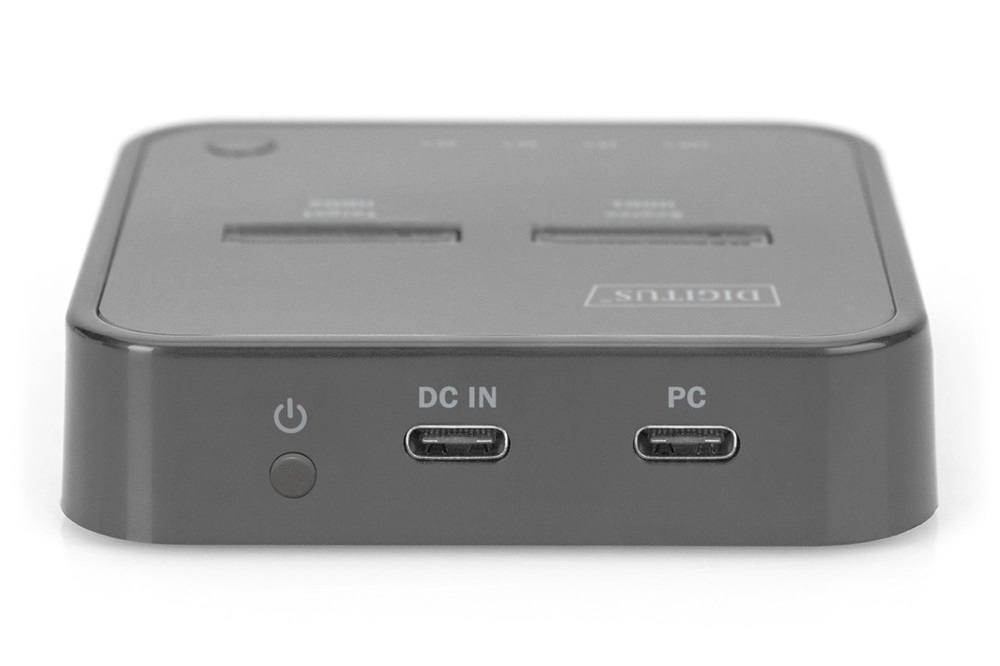 DIGITUS DA-71545 Dual M.2 NVMe SSD dokkoló állomás