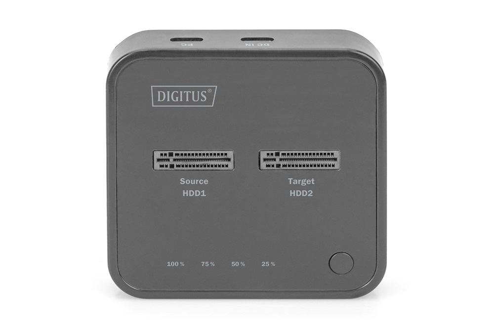 DIGITUS DA-71545 Dual M.2 NVMe SSD dokkoló állomás
