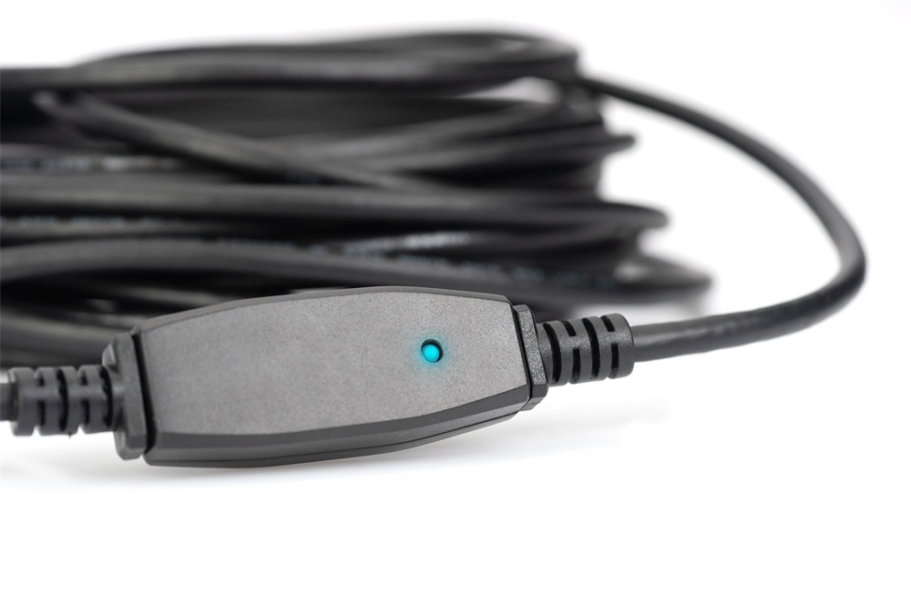 DIGITUS DA-73105 SuperSpeed aktív USB 3.0 hosszabbító kábel 10m