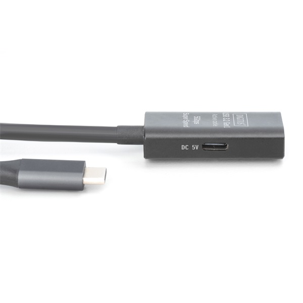 DIGITUS DA-73109 SuperSpeed Aktív USB 3.2 Gen2 type-C hosszabbító kábel 10m
