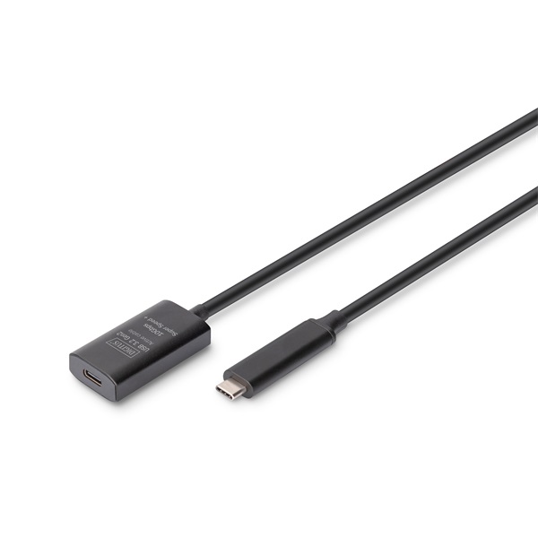 DIGITUS DA-73112 SuperSpeed Aktív USB 3.2 Gen2 type-C hosszabbító kábel 5m