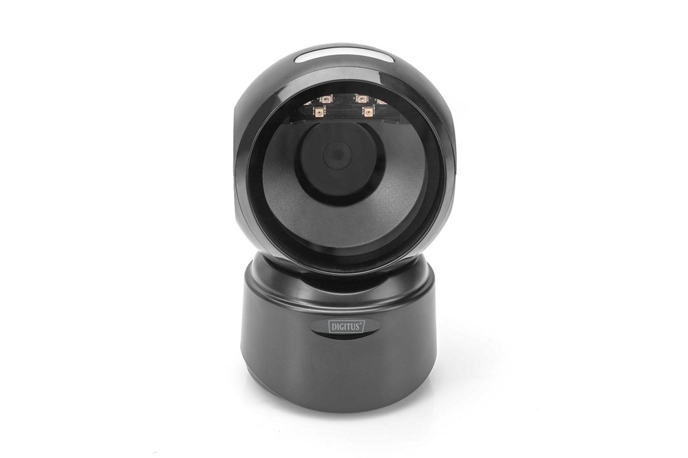DIGITUS DA-81005 1D/2D asztali USB vonalkódolvasó