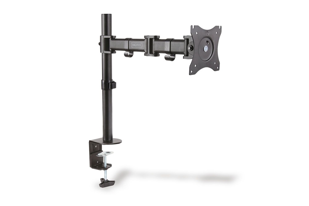 DIGITUS DA-90361 C-bilincses univerzális (VESA 75 / 100) fekete monitor tartó konzol