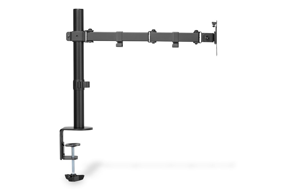 DIGITUS DA-90399 C-bilincses univerzális (VESA 75/100) fekete monitor tartó konzol