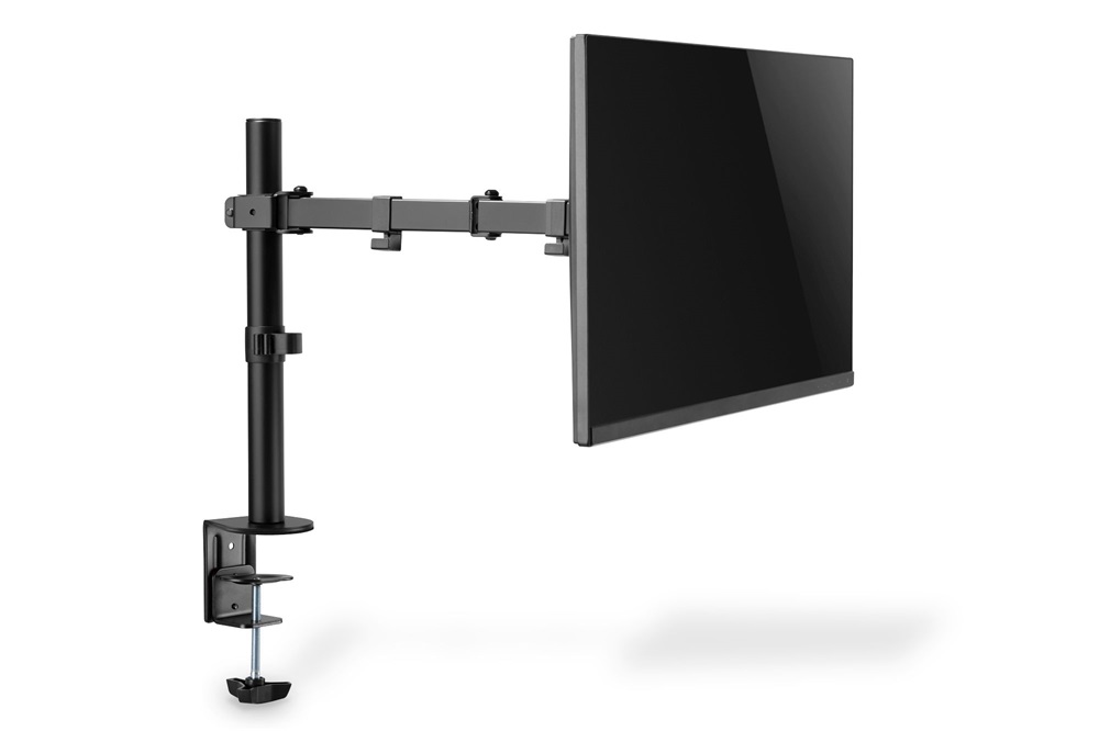DIGITUS DA-90399 C-bilincses univerzális (VESA 75/100) fekete monitor tartó konzol