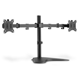 DIGITUS DA-90401 C-bilincses univerzális (VESA 75 / 100) 2-es fekete monitor tartó állvány