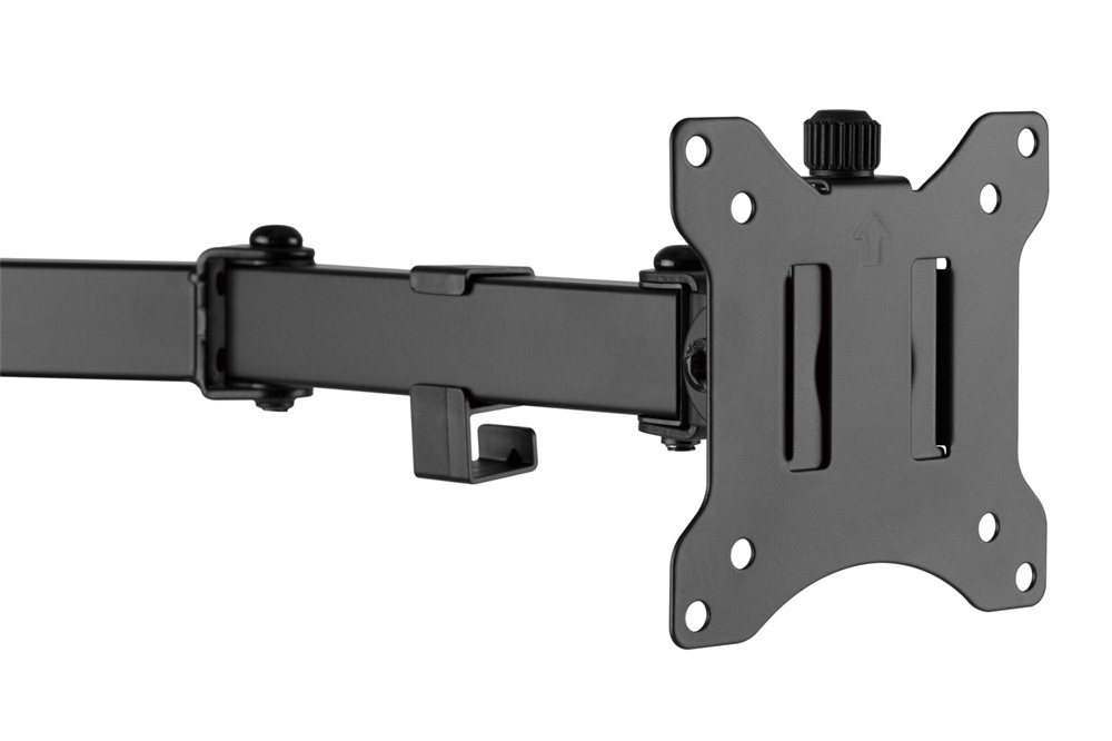 DIGITUS DA-90401 C-bilincses univerzális (VESA 75 / 100) 2-es fekete monitor tartó állvány