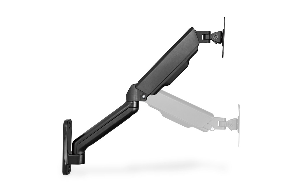 DIGITUS DA-90425 C-bilincses gázrugós univerzális (VESA 75 / 100) monitor fali konzol