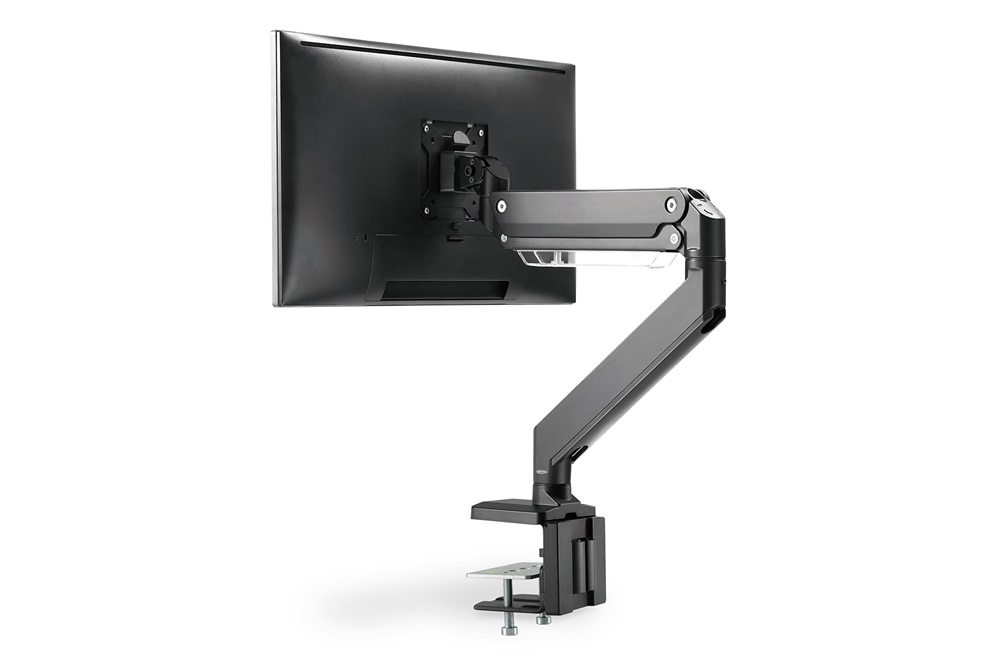 DIGITUS DA-90426 gázrugós rögzítőelemes (VESA 75/100) fekete asztali TV konzol