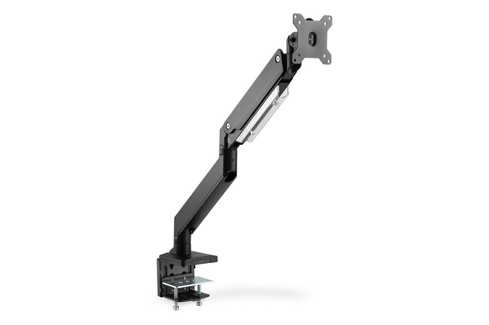 DIGITUS DA-90426 gázrugós rögzítőelemes (VESA 75/100) fekete asztali TV konzol
