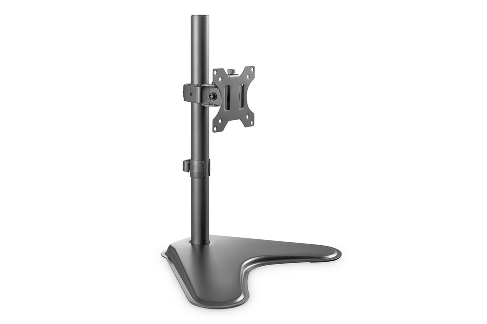DIGITUS DA-90437 C-bilincses univerzális (VESA 75 / 100) fekete monitor tartó állvány