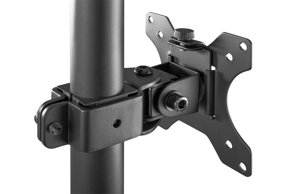 DIGITUS DA-90437 C-bilincses univerzális (VESA 75 / 100) fekete monitor tartó állvány