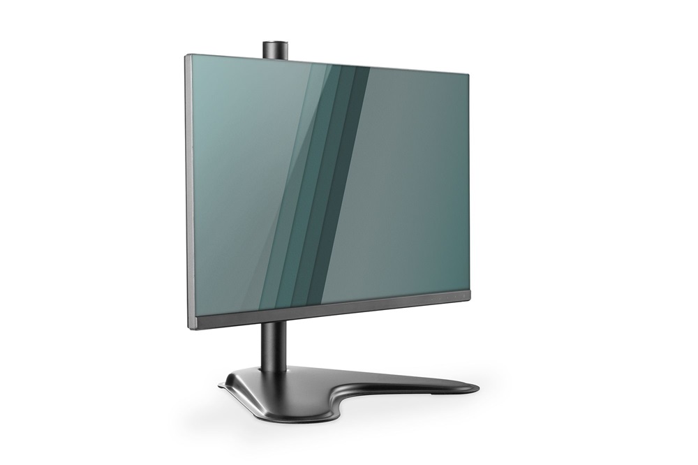 DIGITUS DA-90437 C-bilincses univerzális (VESA 75 / 100) fekete monitor tartó állvány