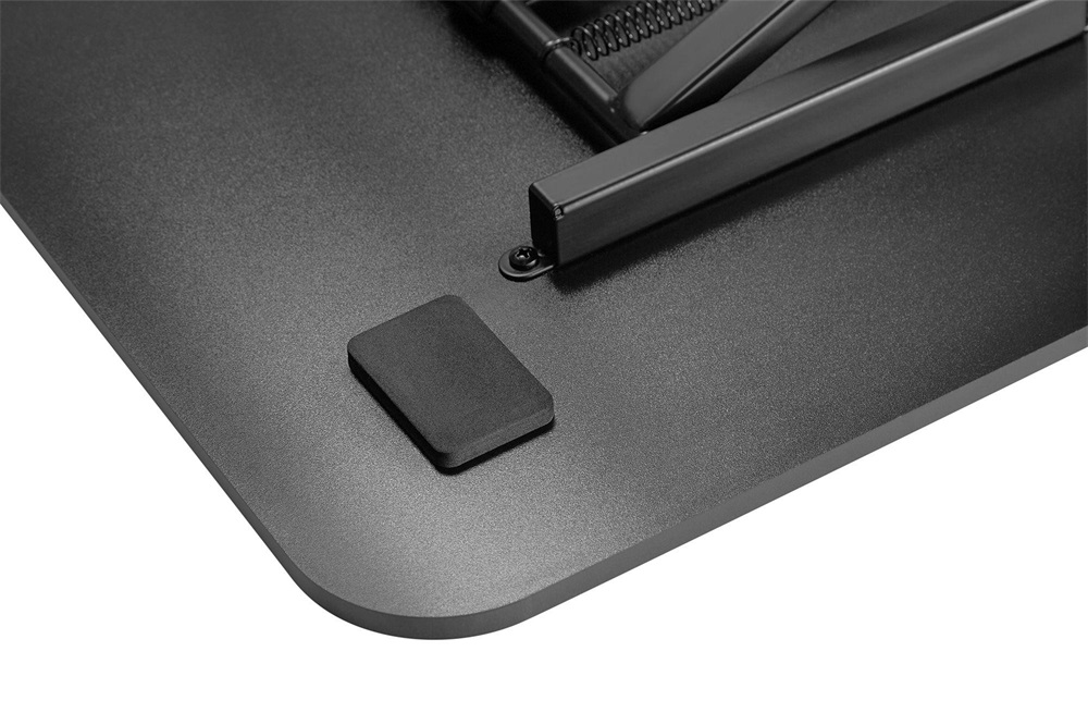 DIGITUS DA-90445 Állítható magasságú összecsukható ultravékony fekete notebook tartó